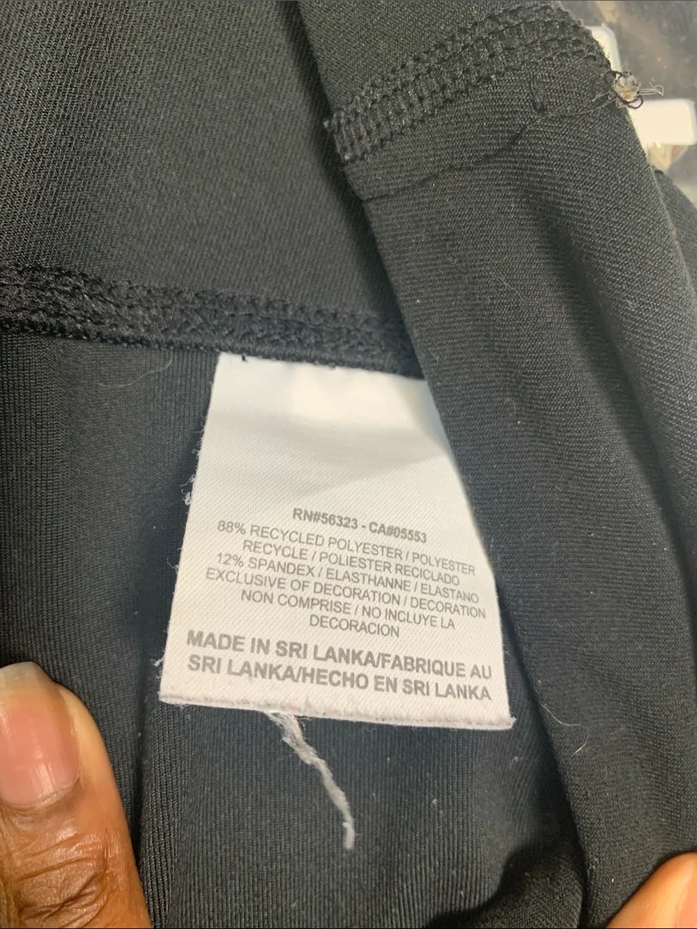 Nike stretchy capri